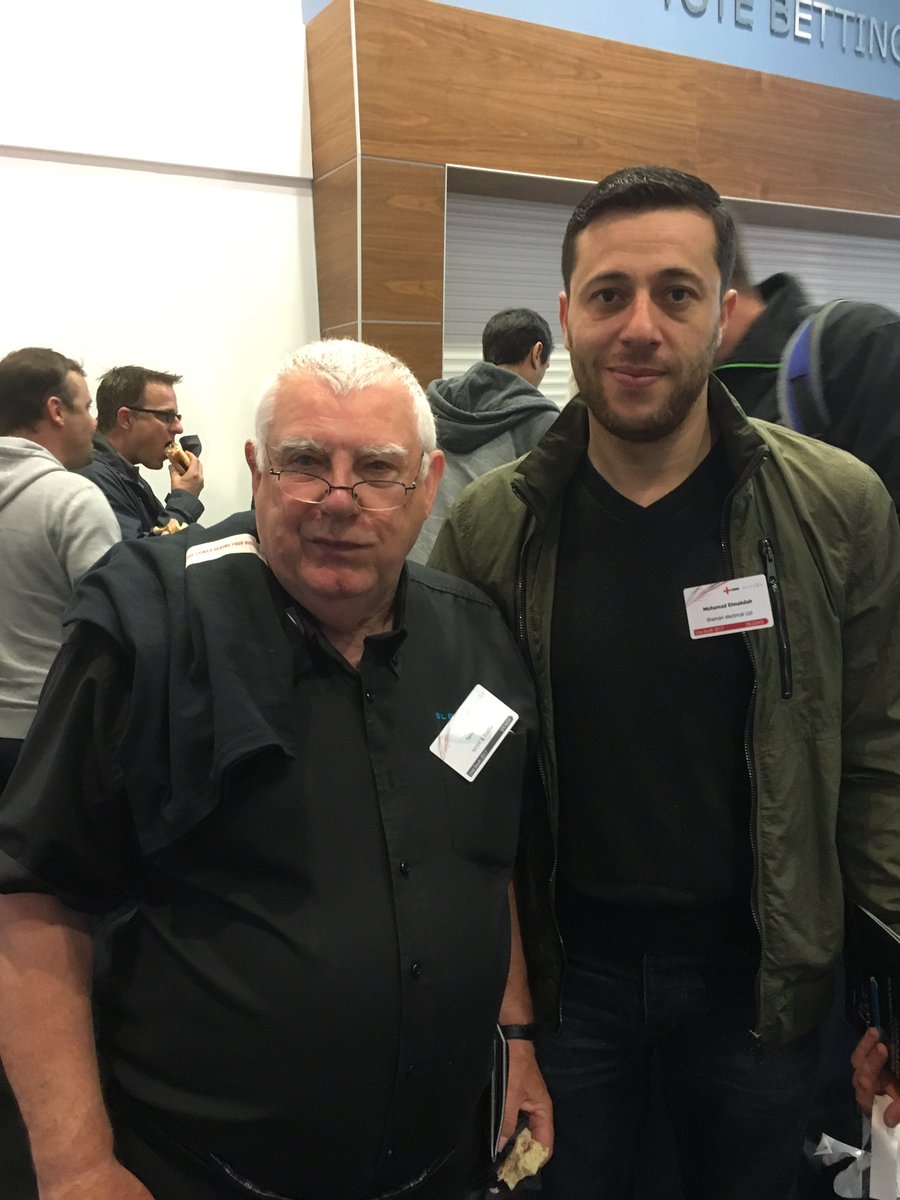 eco_electrics's tweet photo. With #tonycable at the #niceicelecsalive https://t.co/Ssz4vCwPSR