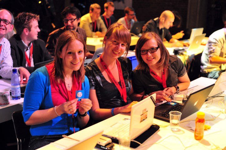 The 'good' old times in 2009! Miss you <a href="/Danischouten/">Daniëlle Peschar-Schouten</a> at #TNW2017 pict by <a href="/photomatt/">Matt Mullenweg</a>