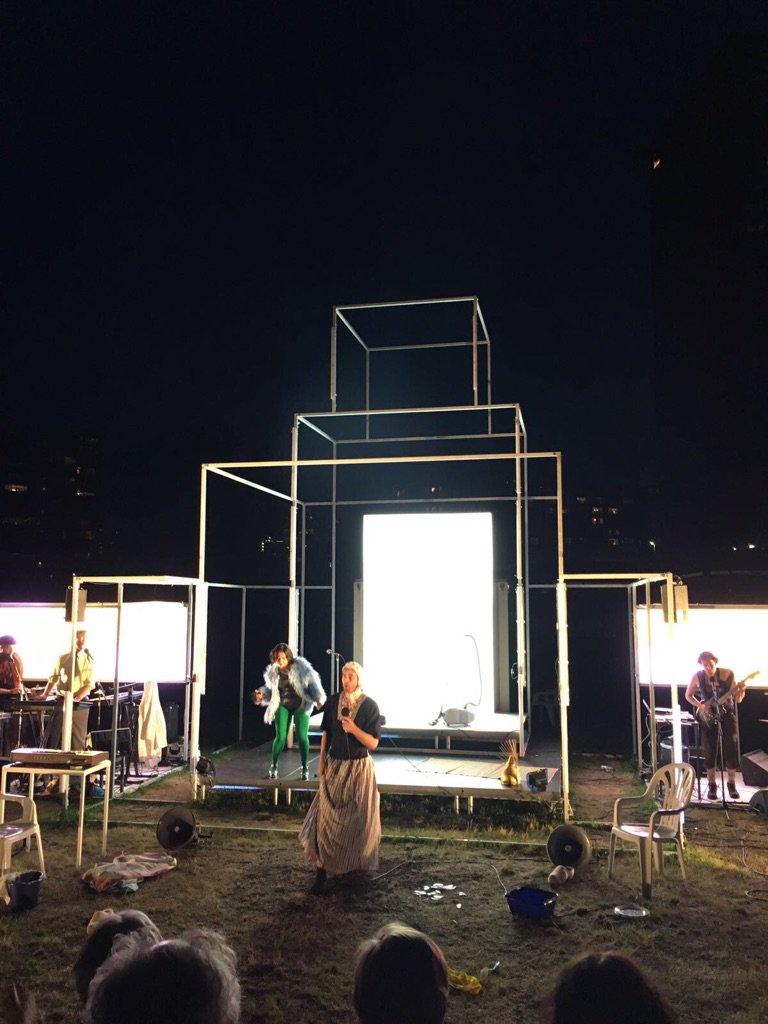 sjakoo's tweet photo. Tip. Touki Delphine speelt tijdens @Operadagen op dak Hofbogen. Onversneden Rotterdams muziektheater https://t.co/brGeSBTfEO https://t.co/RGt9Vlcq89