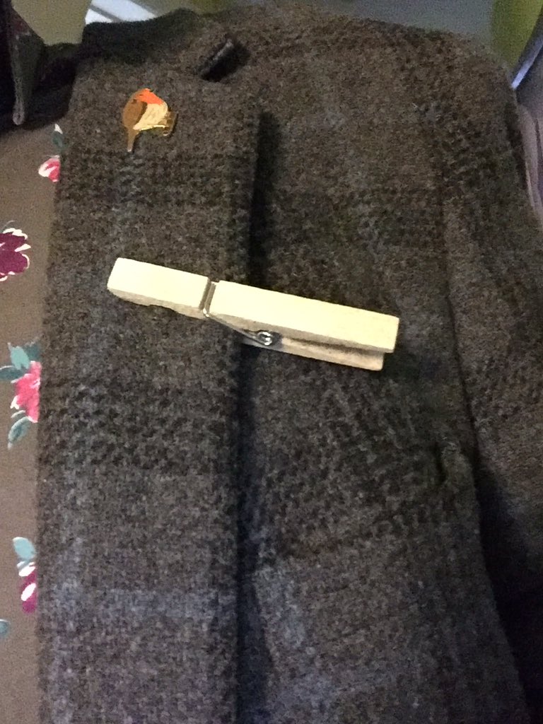 Josheroony's tweet photo. @WaveynSnotts @GuernseyLitFest It's very kind of you to say! When are you back in Abergavenny? My peg game is strong! I'm building up quite the collection! https://t.co/mGnF90WMcw