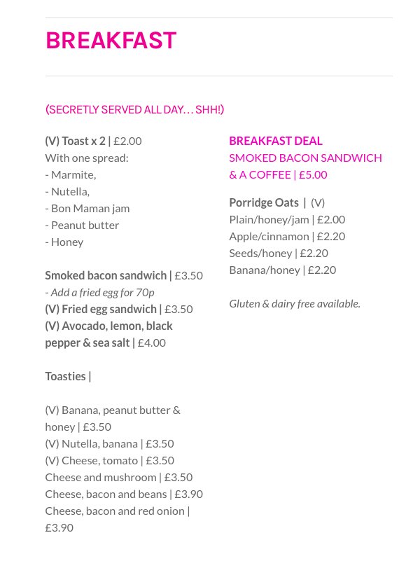 CafeCheekyBean's tweet photo. A little taster of our breakfast menu - served from 7.30am (and available all day but shhh!) #Bathbreakfast #breakfastonthego https://t.co/gWYtxWn1Ol
