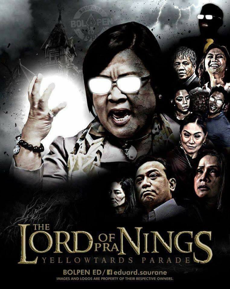 mayumi_penpen21's tweet photo. The Lord of PRAnings. Ayaw ng Malacanang na mangingialam ang EU sa palakad ng Duterte Admin para wala na ring mga Yellow ang sumawsaw #DU30 https://t.co/ELqQArTqOd
