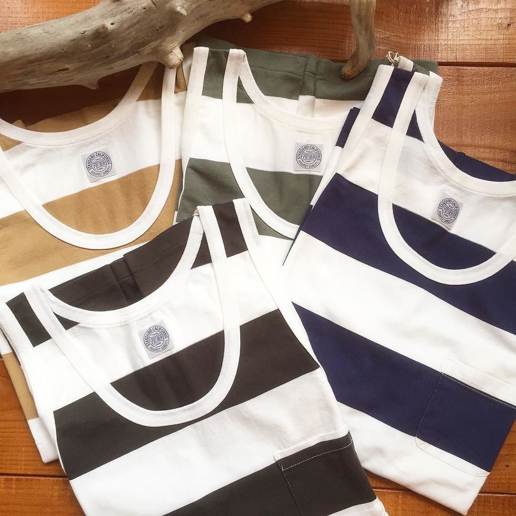 SD Border Tank. #standardcalifornia #スタンダードカリフォルニア