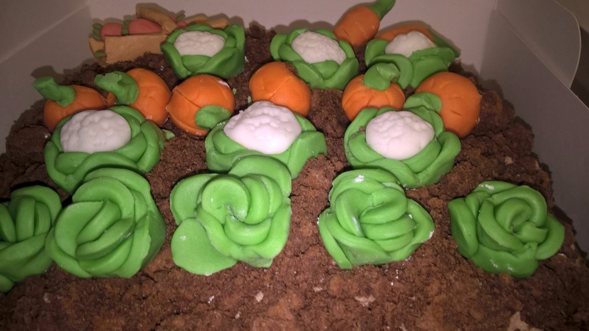 johnstirland's tweet photo. Birthday cake from Pam at Bardills GC #gardening #Notts @Chefjack8 https://t.co/dVZUD2mV1V