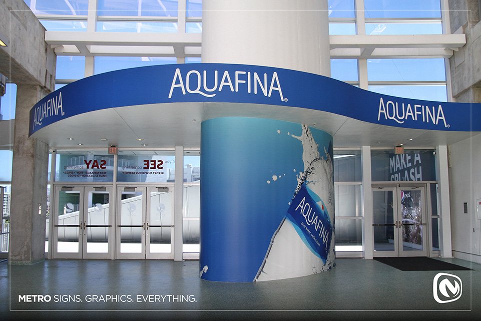 MetroSignsInc's tweet photo. It's been a pleasure working with the @Marlins and @Aquafina on this exciting section of the @MarlinsPark 

#Miami #Aquafina #Marlins https://t.co/ggcHmXFIAH