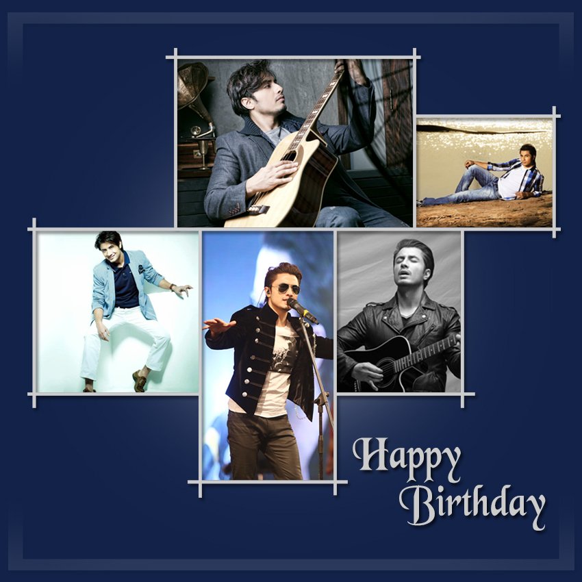 Here\s wishing Ali Zafar- the man of many talents a very Happy Birthday.   