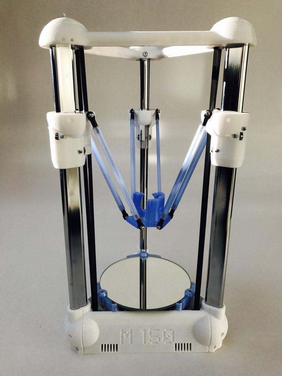 Goodmorning to all! How  are you doing? #3D #goodmorning #babyblue #deltaprinter #M150