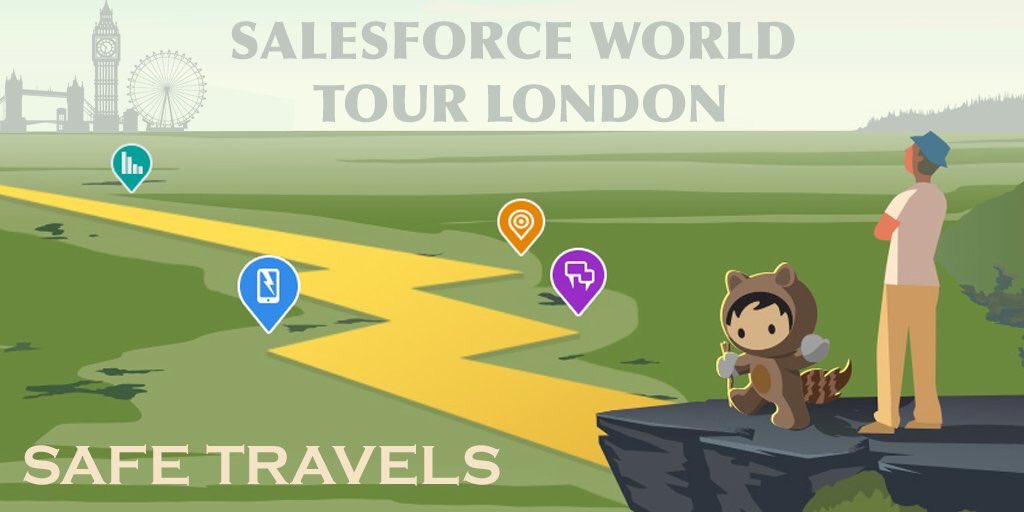 Natterbox's tweet photo. Safe journey to #SalesforceWorldTour this morning. Drop by and meet us at #Stand126 https://t.co/0cLqbaERVp