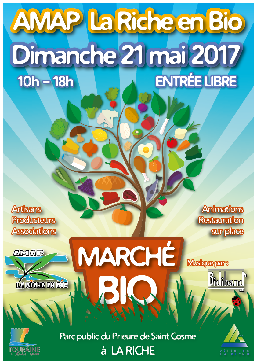 Gabare_MLC's tweet photo. Ce dimanche 21 mai nous serons au marché La Riche en Bio https://t.co/YYlx7tYUSv #LaRiche #Tours https://t.co/wTy7tnGrcI