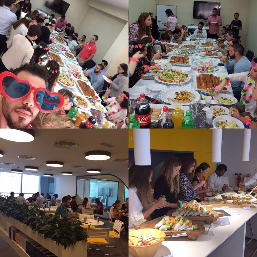 CWBLegal's tweet photo. Our #Beirut and #Dubai offices get together for lunch to welcome the summer season! #IamCWB #CWB https://t.co/xVapIRtBo6 https://t.co/NV7nmSCbwH