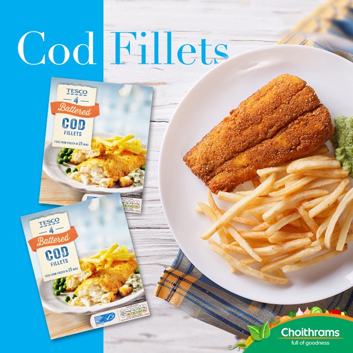 choithramsuae's tweet image. Try the delicious Cod fillets by Tesco to satisfy your seafood cravings! #Tesco #TescoFood #CodFillets @tesco