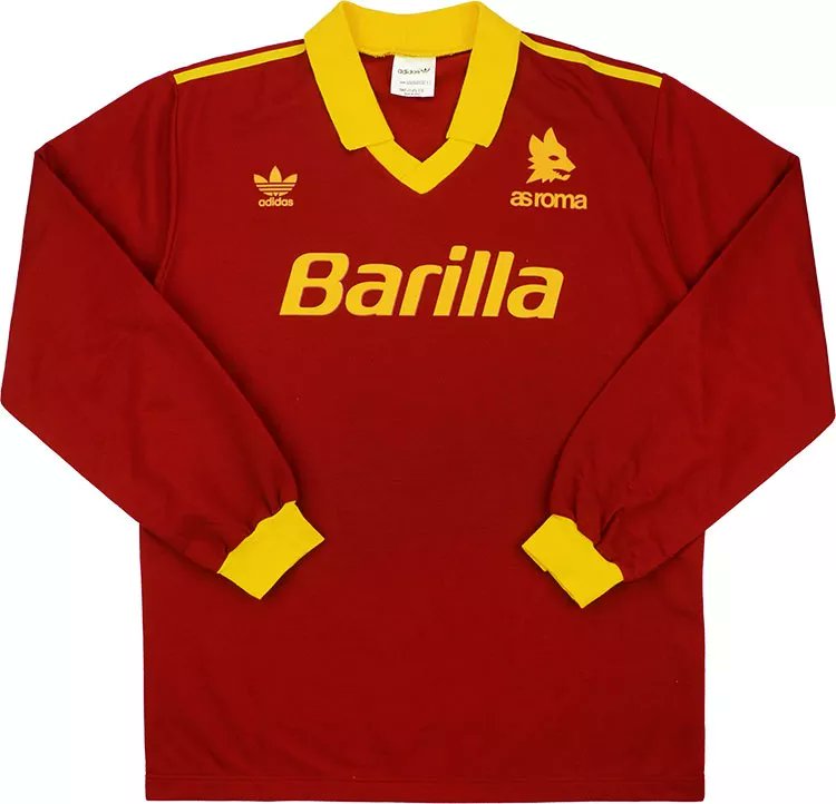 FootballShirtCulture.com on Twitter: "Adidas 1991-92 AS Roma Match Issue Home Buy: https://t.co/eYizqnNC2O #matchworn #adidasfootball #asroma # https://t.co/B46kgxa9Io" / Twitter