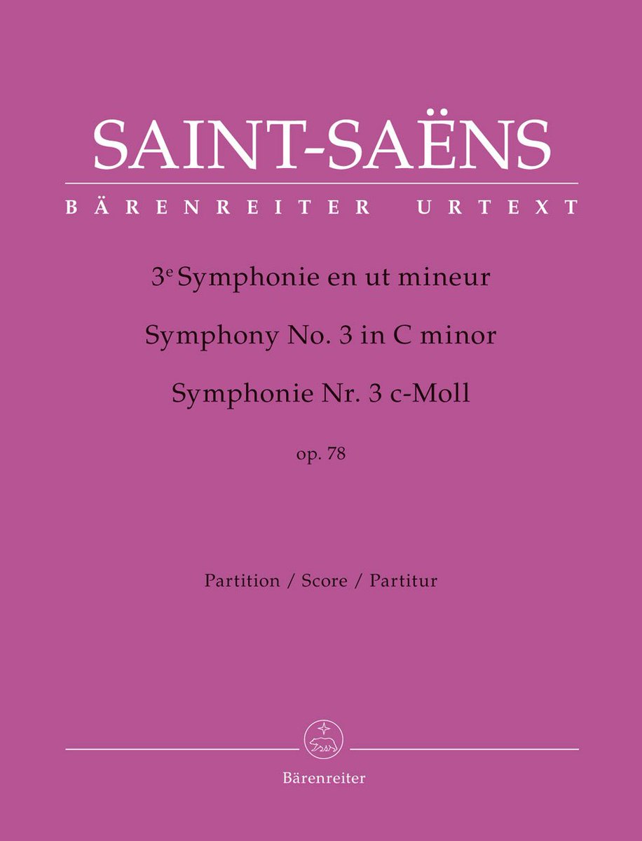 Clearmusic's tweet photo. Have you seen our latest newsletter? Beautiful new publications including @BarenreiterUK Saint-Saëns Symphony 3 

https://t.co/4EFTNCi4pS https://t.co/MIGZkJhdPu