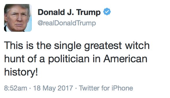 Witch sit down, be humble.