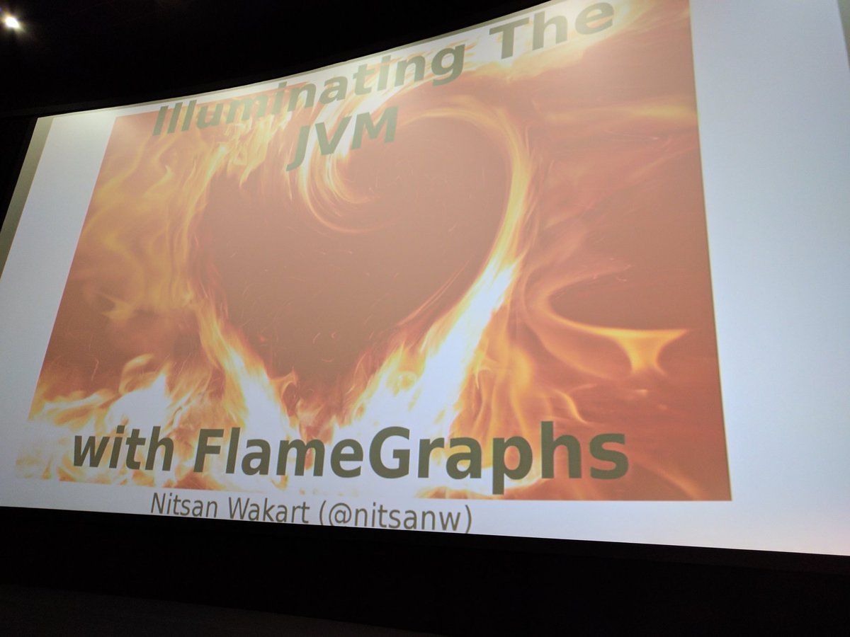 nitsanw's tweet image. This is a screen made for #FlameGraphs!
 #geecon