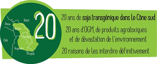 GRAIN_org's tweet photo. @GRAIN_org vous présente 20 raisons d'interdire le #sojatransgénique dans le Cône sud de l’Amérique latine #conosur https://t.co/igBFYXL0MW https://t.co/jMGnOIc3Ox