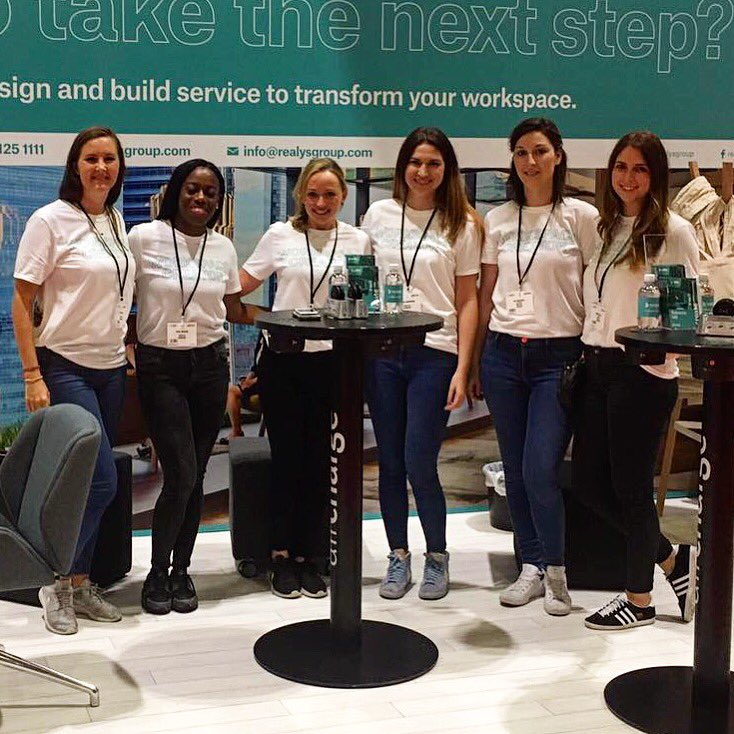 BecciLHill's tweet photo. Team @Realysgroup are at @TheBusinessShow for day 2! #wearerealys #TBS2017 https://t.co/Q6r5WjdeGl