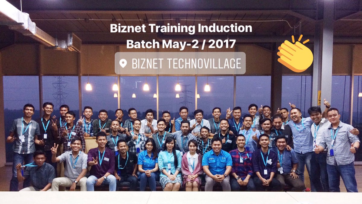 terimakasih para trainer dan semua rekan atas ilmu dan pengalamannya. kalian telah menjadi pelengkap cerita hidup saya #BiznetTraining