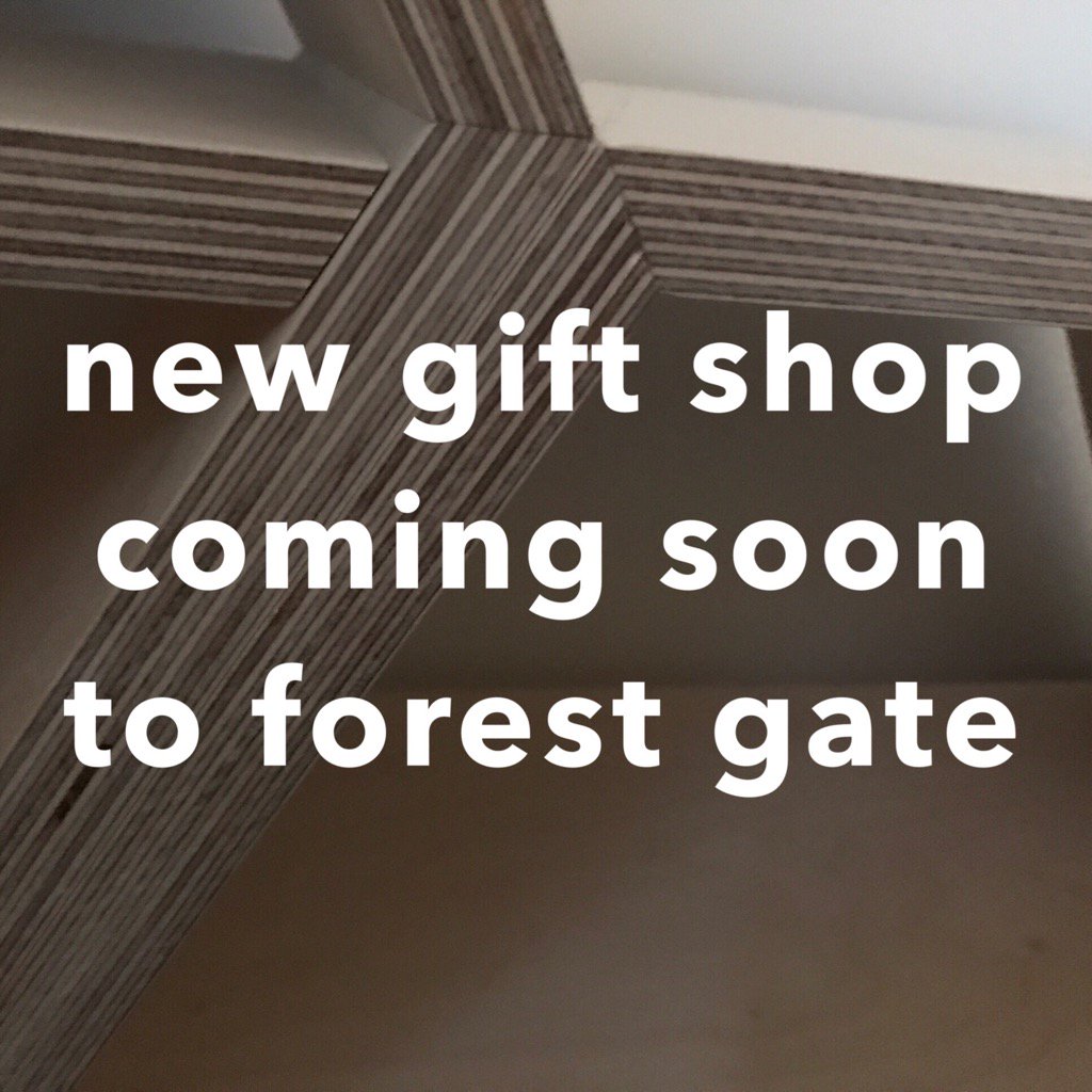 itemsofnoteuk's tweet photo. New gift shop, coming soon to Forest Gate. Hurray! Stay tuned for more updates soon https://t.co/ngpVxRXvZB