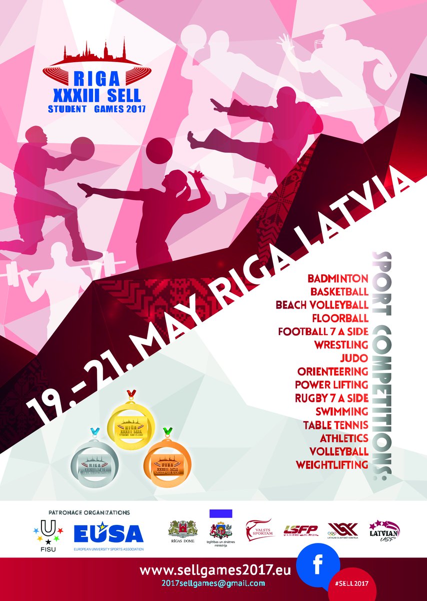 LFS_floorball's tweet photo. Rīgā notiks XXXIII SELL Studentu spēles #florbols https://t.co/hKaMXSfrJy https://t.co/Q2Xe4GovRq