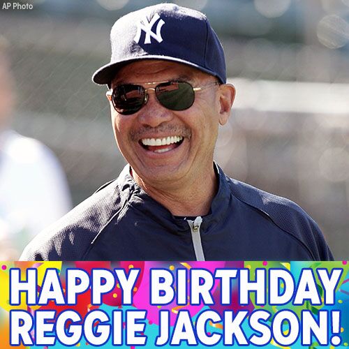 ABC7NY reports Happy Birthday to MrOctober, Reggie Jackson!  