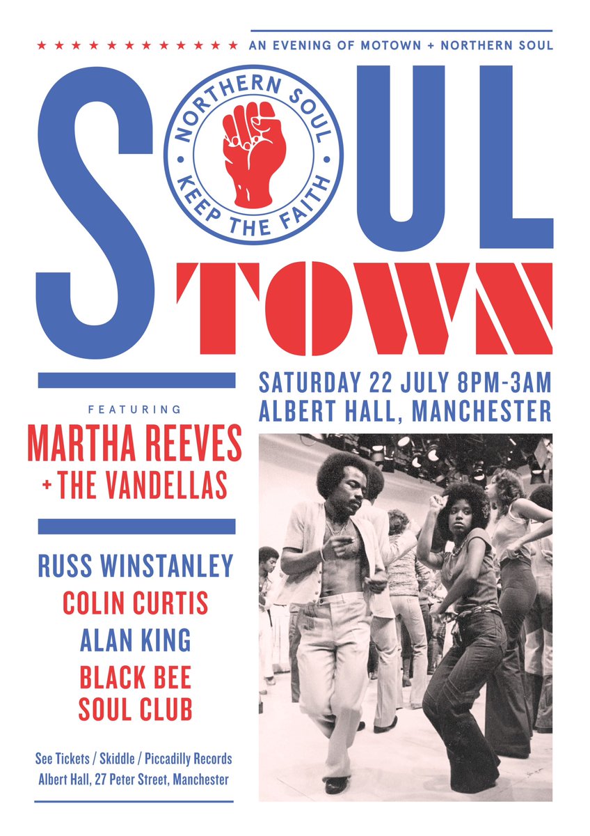 ON SALE NOW! Soul Town ft. @MARTHAREEVESvan & The Vandellas, #russwinstanley #colincurtis + more!

BUY: bit.ly/2qofyC5