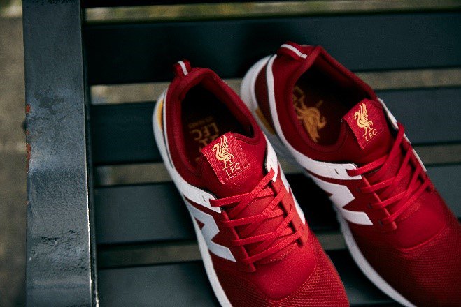 new balance liverpool 125 years sneakers