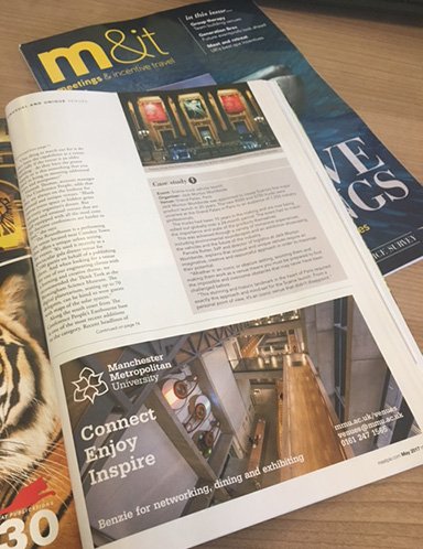 MMUConference's tweet photo. It has arrived! Looking forward to reading the May issue of M&IT magazine @meetpie #benziebuilding https://t.co/vyyJj34BXx