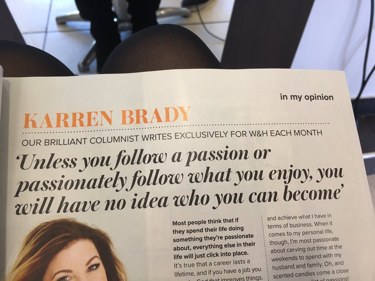 Like this and I agree!