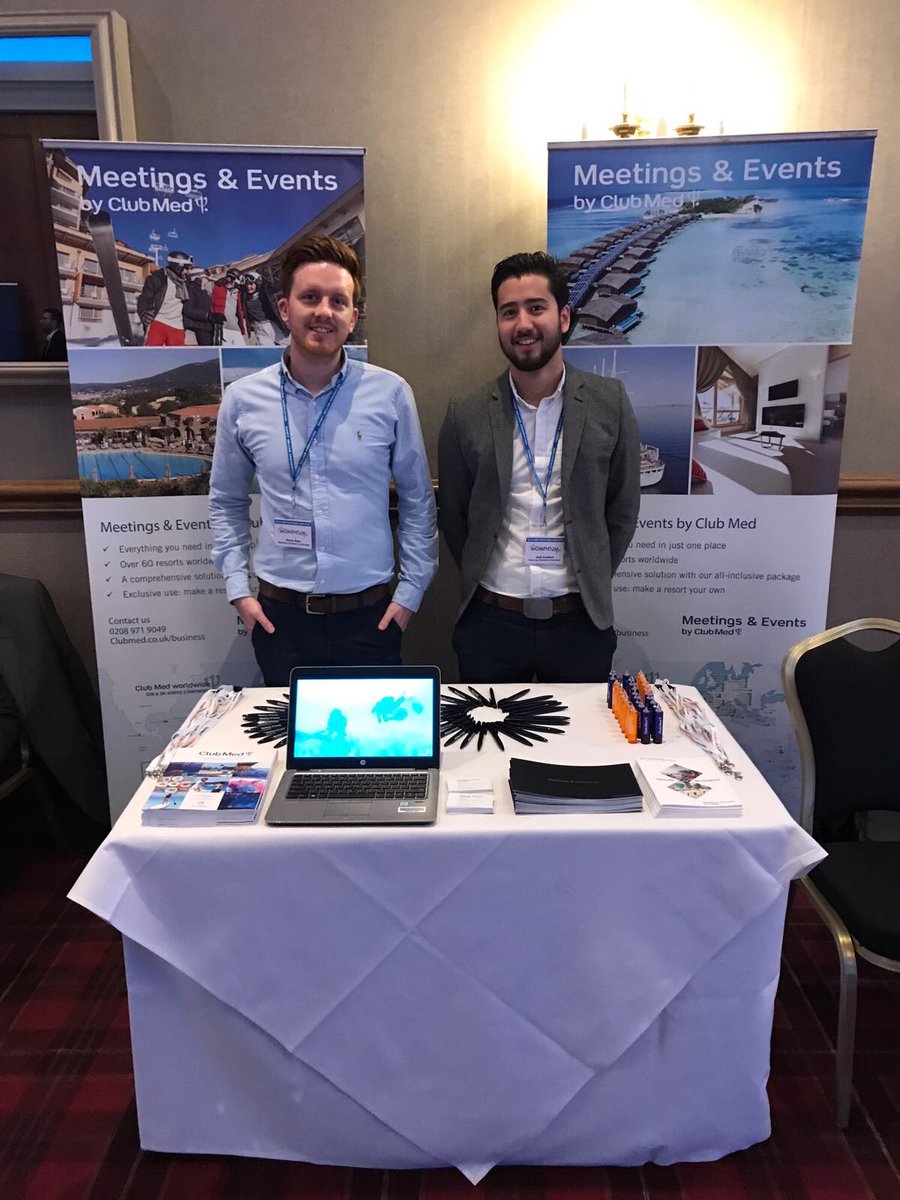 CMMeetingsUK's tweet photo. #dsaconference - M&amp;E by #clubmed is ready to tell you all about our event solutions https://t.co/4hasUtifA4