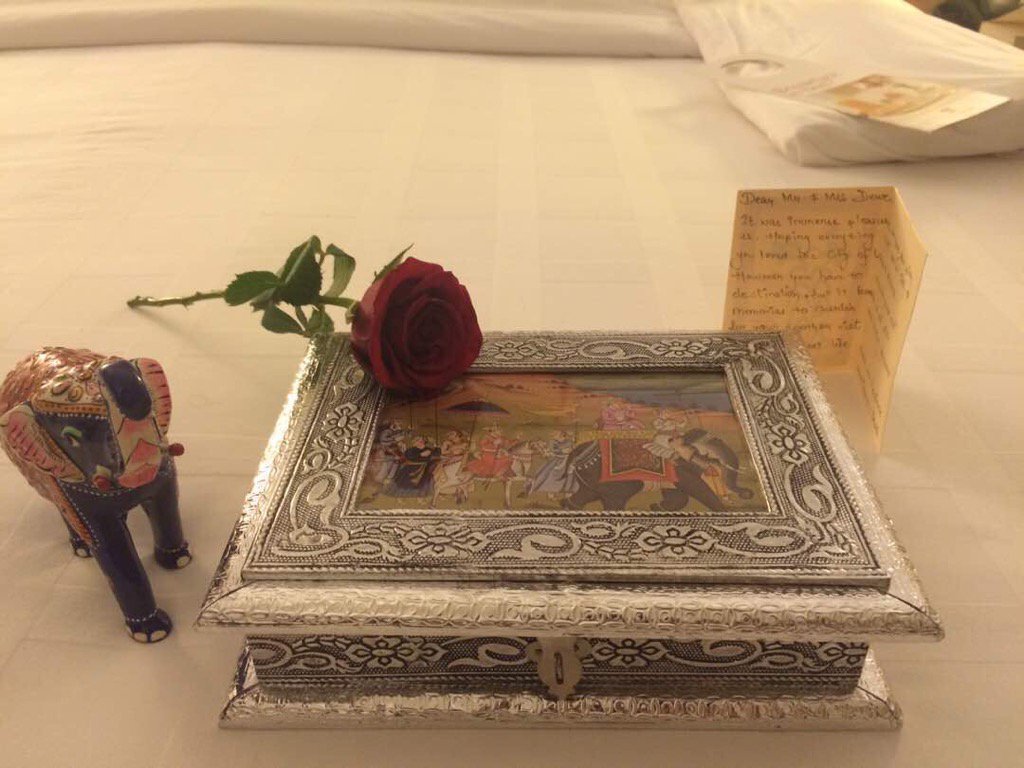 Delighting the guest with surprises #TridentExperiences @Tridentudaipur <a href="/TridentHotels/">Trident Hotels</a>