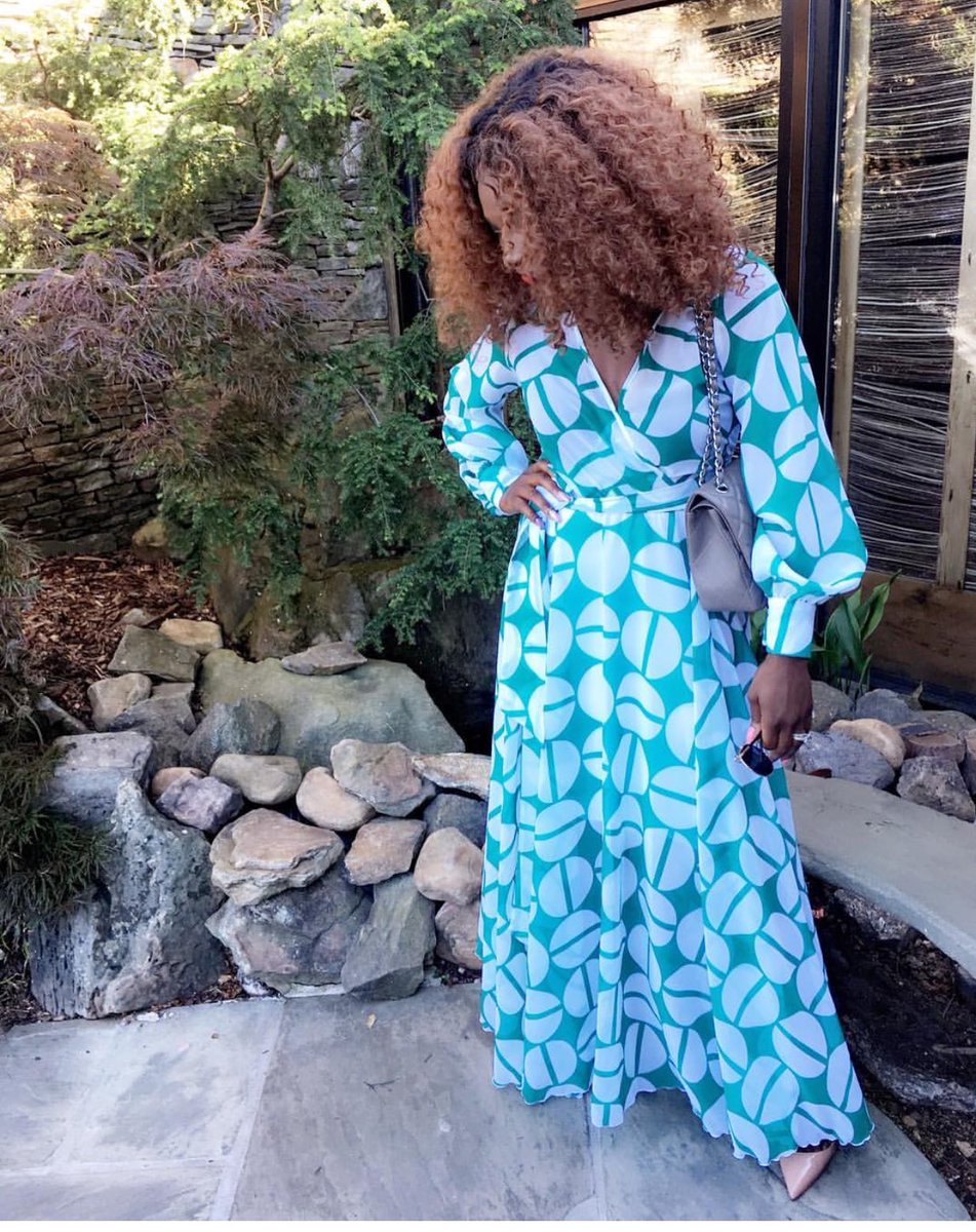 LadyeeBoutique's tweet photo. The prettiest green maxi dress we have ever seen😍 https://t.co/HV0wlBlSpz #shop https://t.co/uyMkCtVNVo