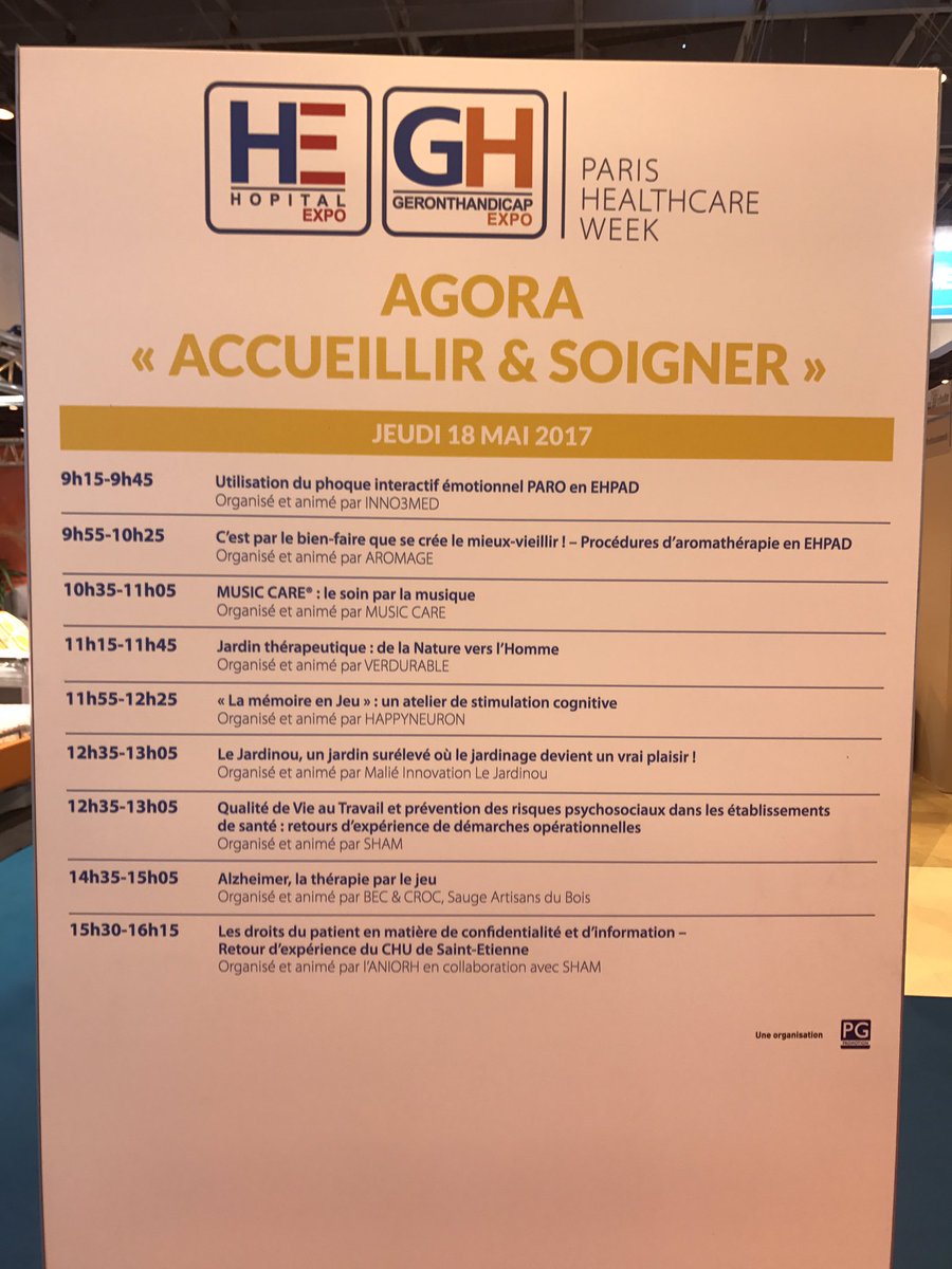 HnActiv's tweet photo. RDV Agora Accueillir à 11h55 pour " La Mémoire en jeu : un atelier de stimulation cognitive" présenté par @HnActiv et @Prodessa_Asso #PWH17 https://t.co/GTeKlvqaCA