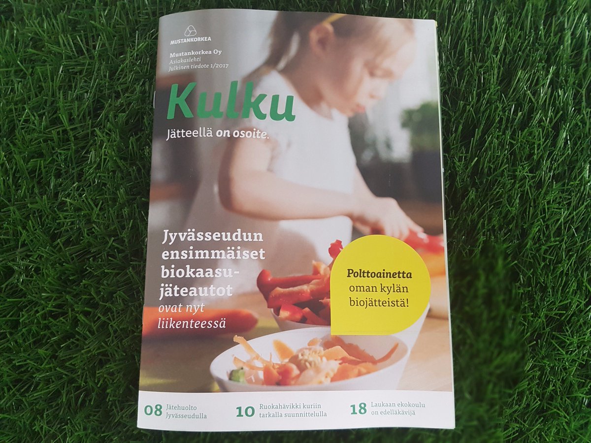 mustankorkea's tweet photo. Meidän ensimmäinen #asiakaslehti #Kulku on jaeltu #Jyväskylä, #Laukaa #Muurame asukkaille - nyt myös sähköisenä! ☺️ https://t.co/oDoHAXk1VN https://t.co/nNT4wSisGw