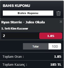 💰💰💰CANLI BAHİS 💰💰💰

Ryan Storrie - Jules Okala  (TENİS)

@ 1. Seti Jules Okala Kazanır

 1.85

<a href="/ColonyBet/">COLONYBET</a>

#rolling #mrblack #livebet