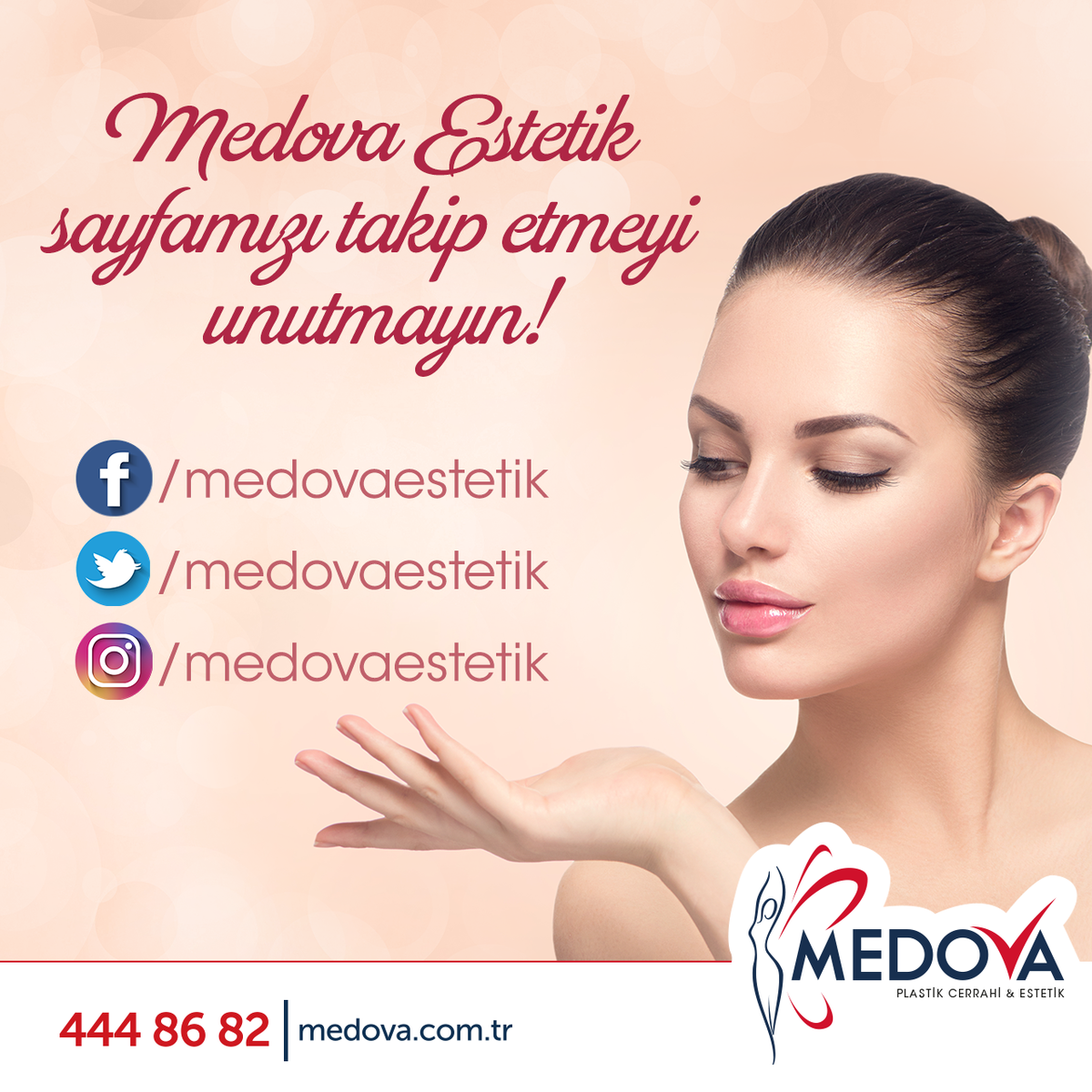 Güzelliğe Giden Yolda Estetik Dokunuşları Takip Edin... #medovaestetik