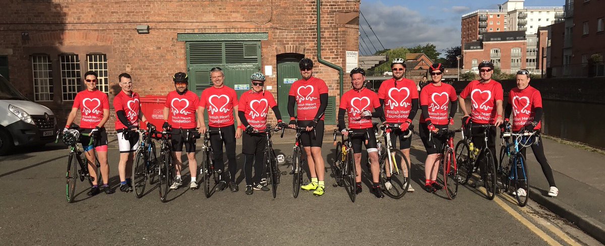Admiral_Taverns's tweet image. And their off! Our cyclists have set off  on the first leg of the @AT_DreamBig all in aid of @TheBHF Good luck guys! #charity #dreambig