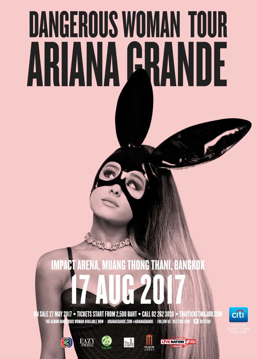 ThailandGrande's tweet photo. #DangerousWomanTourBkk2017 https://t.co/7tkxBP12Fr