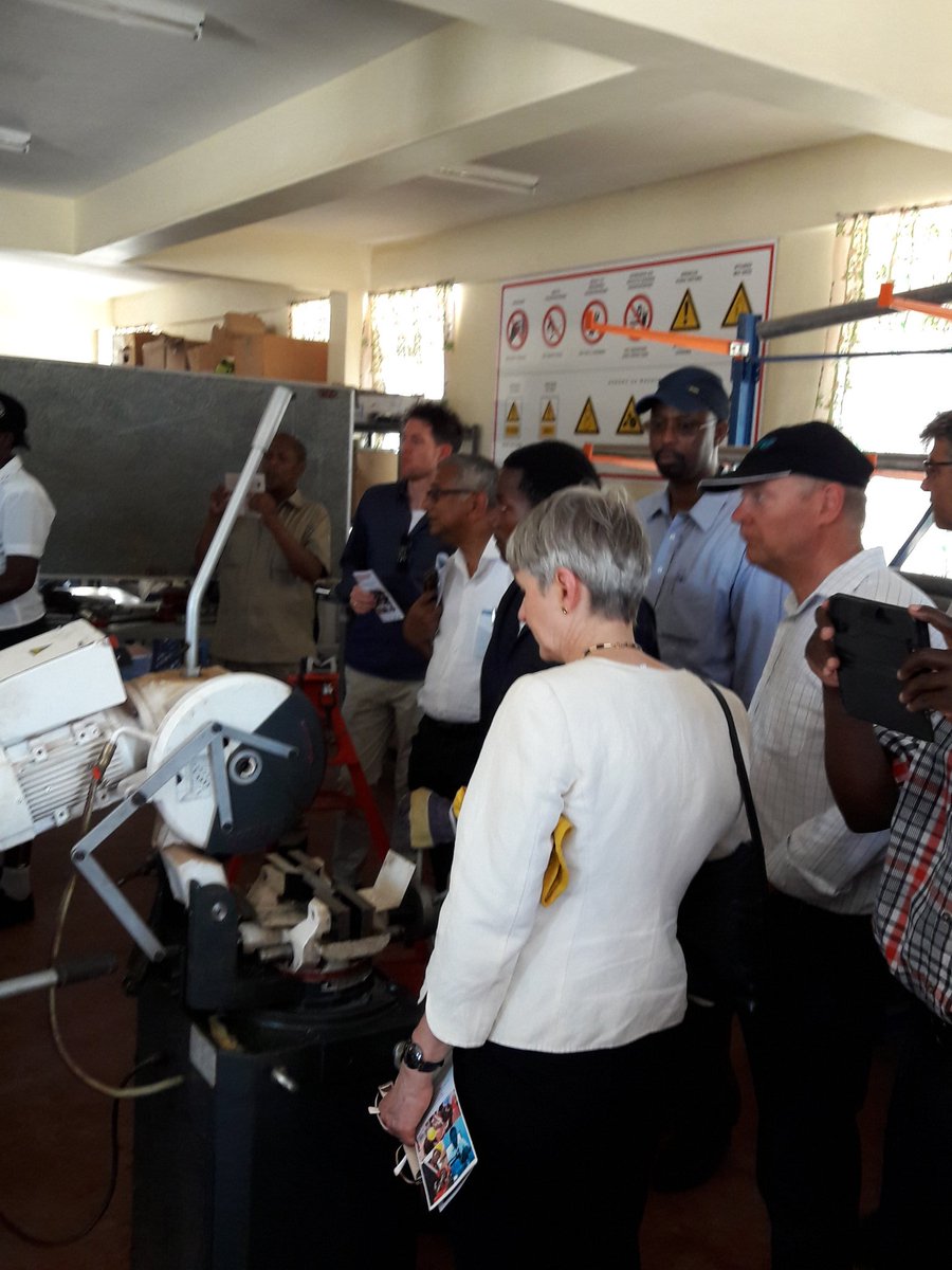 GermanyinKenya's tweet photo. Looking at #TVET in #Lodwar for @TurkanaCountyKE with @UnKenya. Also focus area of German cooperation in Kenya. https://t.co/i4U6540kBG