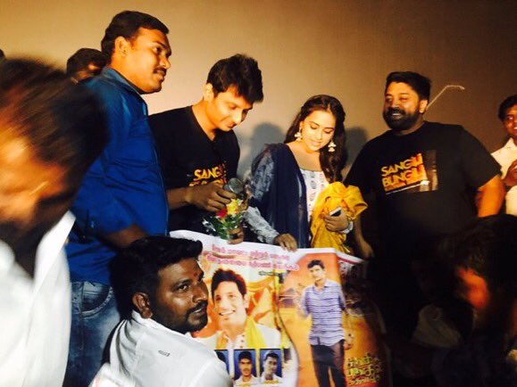 VavvetiUsha's tweet photo. #SangiliBungiliKadhavaThorae team at #Salem #SBKTFrom19thMay
#SBKTRoadTrip @Actorjiiva @SDsridivya @thenameisike @Atlee_dir @sooriofficial https://t.co/2ASEbQywBM