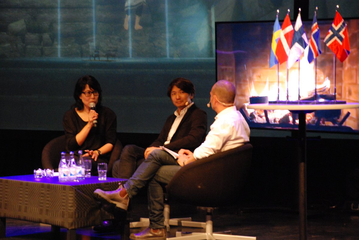 rgbeard_art's tweet photo. Todays keynote in Unreal Theatre. @NordicGame @UbiMassive @fumito_ueda  #nordicgame #ng17 #ngTalk https://t.co/aosyz1j16x