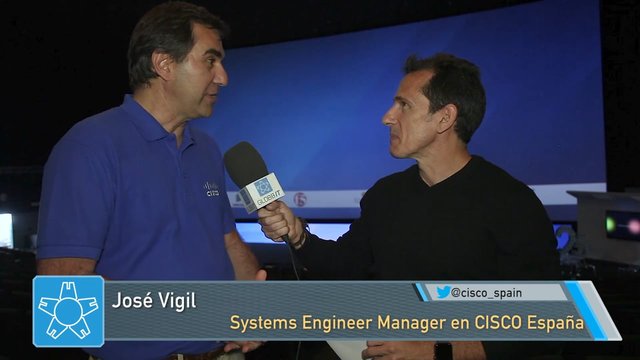 jrecio's tweet photo. Entrevista con @jovigil2, jefe de ingenieros de Cisco España durante #CConnect17 https://t.co/8JQZfRj3V3 https://t.co/5wMovyK3pJ