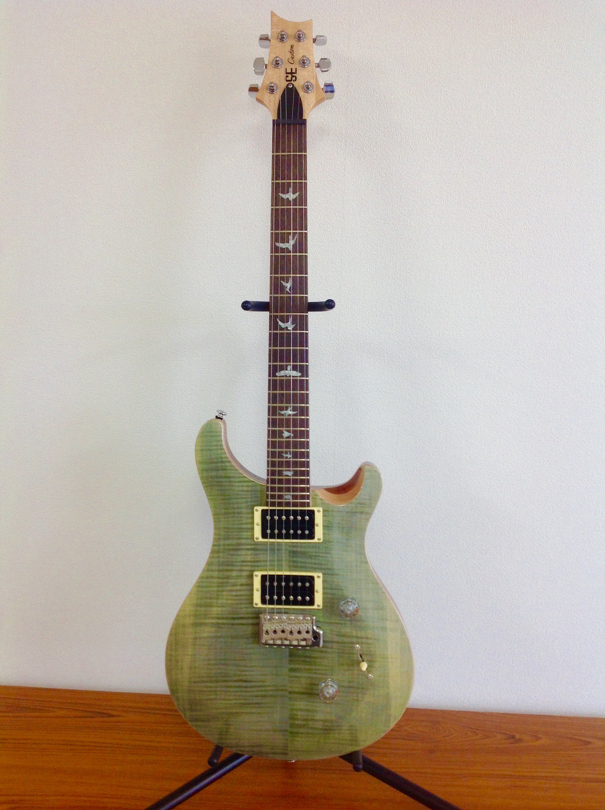 P.R.S. SE Custom 24 (Trampas Green) ｜イケベ楽器店オンライン