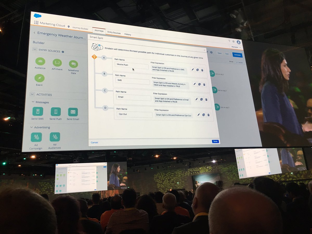 BobbyAbedeen's tweet image. @salesforce @IBM #AI is Exciting!!!! This is awesome #predictiveinsight #salesforcetour #watson #einstein