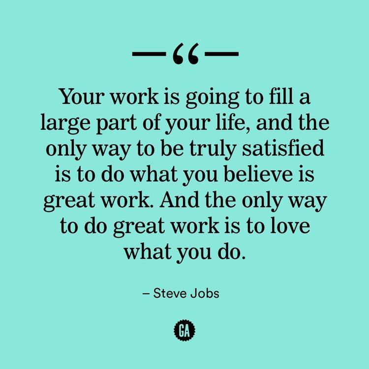 ldicksona's tweet photo. You spend 8+ hours at work each day. Make the most of it and love what you do! https://t.co/CIiZV0enzU