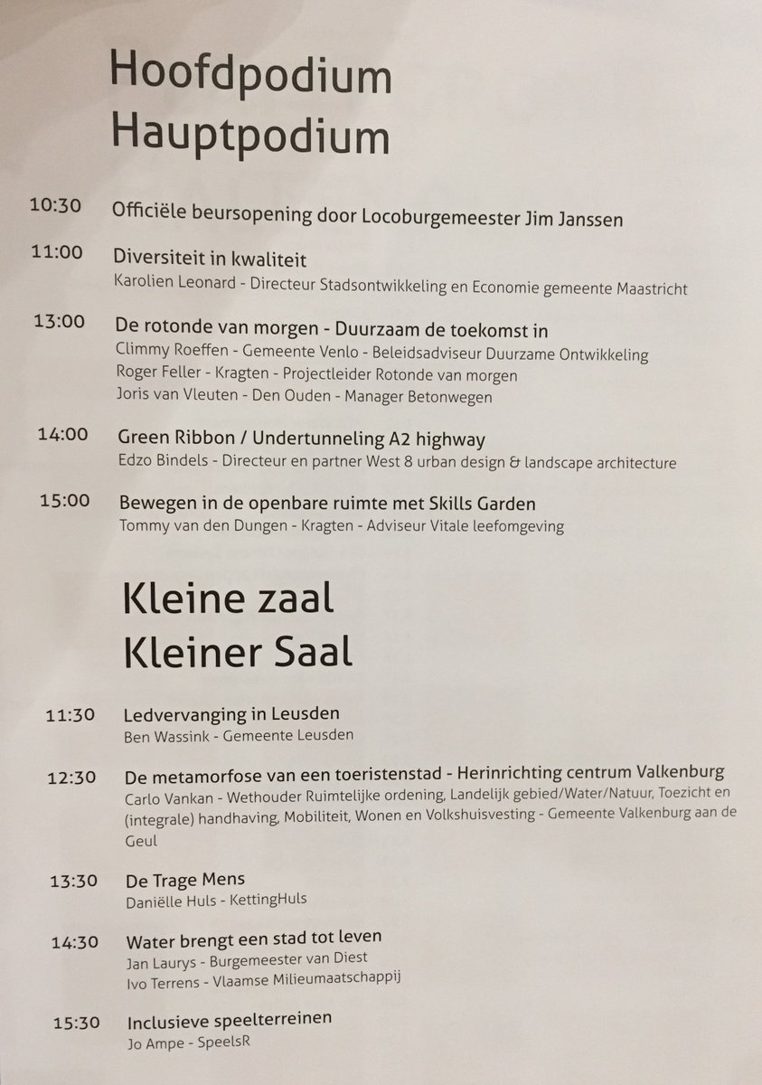 Spijker vandaag gratis uw kennis bij over actuele thema's uit de #openbare #ruimte bit.ly/2rc8vxF #DvdOREU