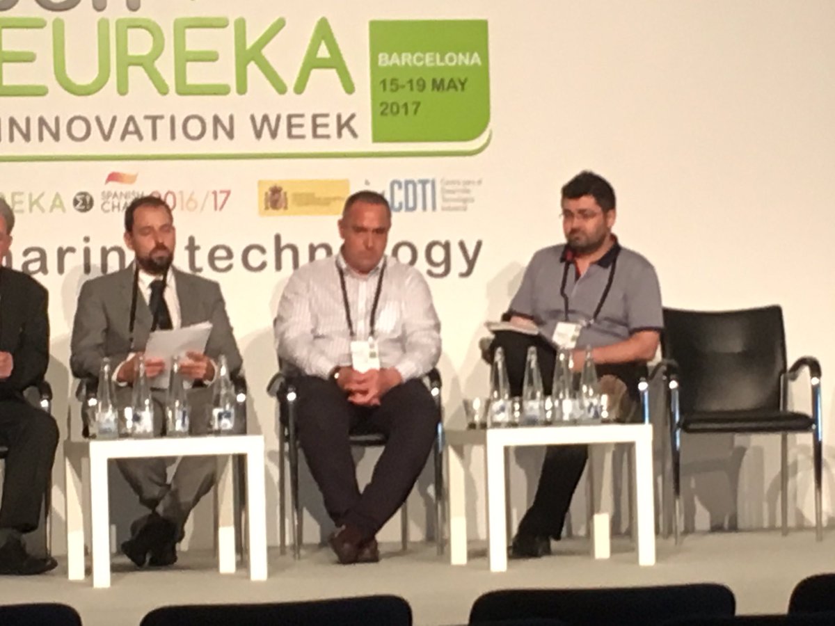 CelticNext's tweet photo. Costa Requenta with @cumucore start-up from @CelticPlus project #Sigmona in penel session at #EUREKAweek17 #EurekaClustersDay @CDTIoficial https://t.co/a6S3C0f1Wb
