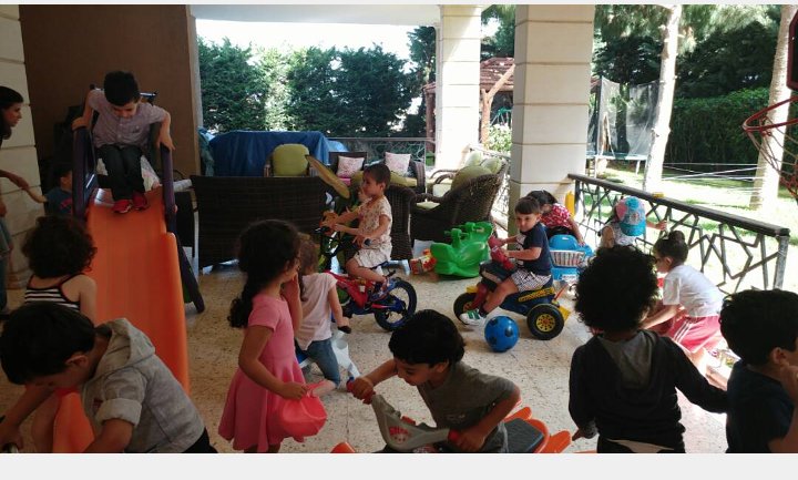 KG1A learners had fun today at their friend's house 🏡 Ahmad Khalifeh  <a href="/Hhhsinfo/">Houssam Hariri HS</a> <a href="/tbaassiri/">Tharwat Baassiri</a>
