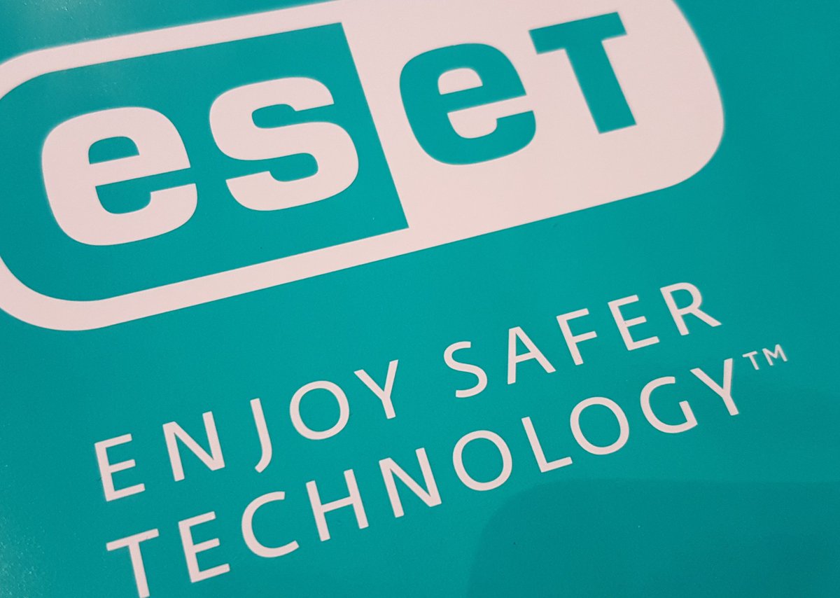 EkcoCloud's tweet photo. Don't think #antivirus ... think #itsecurity ... Don't be a #cybervictim be #cyberprotected #eset #partnerconference @ESETUK https://t.co/8ABr3yVCL3