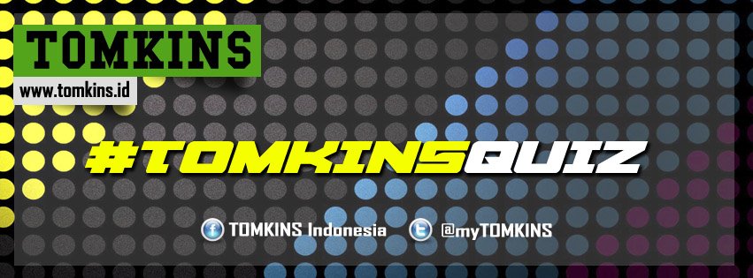 myTOMKINS's tweet photo. #TOMKINSQUIZ
Mention @myTOMKINS  dan 2 orang teman Tomkiners, sertakan juga hashtag #TOMKINSQUIZ pada twitpic Tomkiners tersebut ya... https://t.co/OkSYTMtQ4J